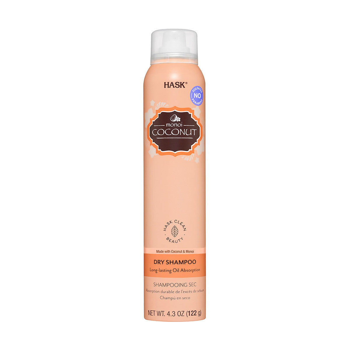 Hask Dry Shampoo - Coconut, 4.3 oz